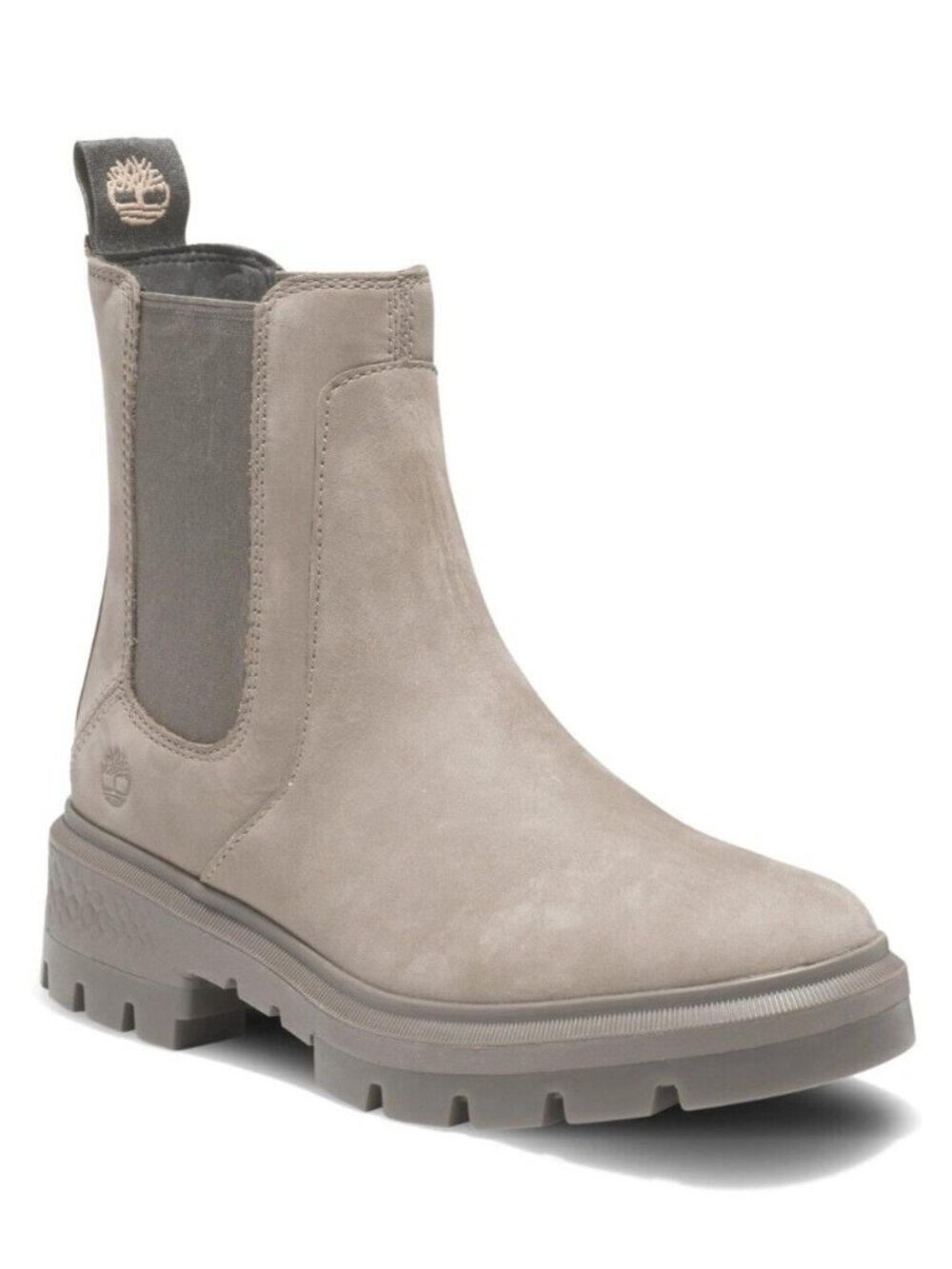Timberland Cortina Valley Chelsea Women's Leather Ankle Boots Pure Cashmere US 8